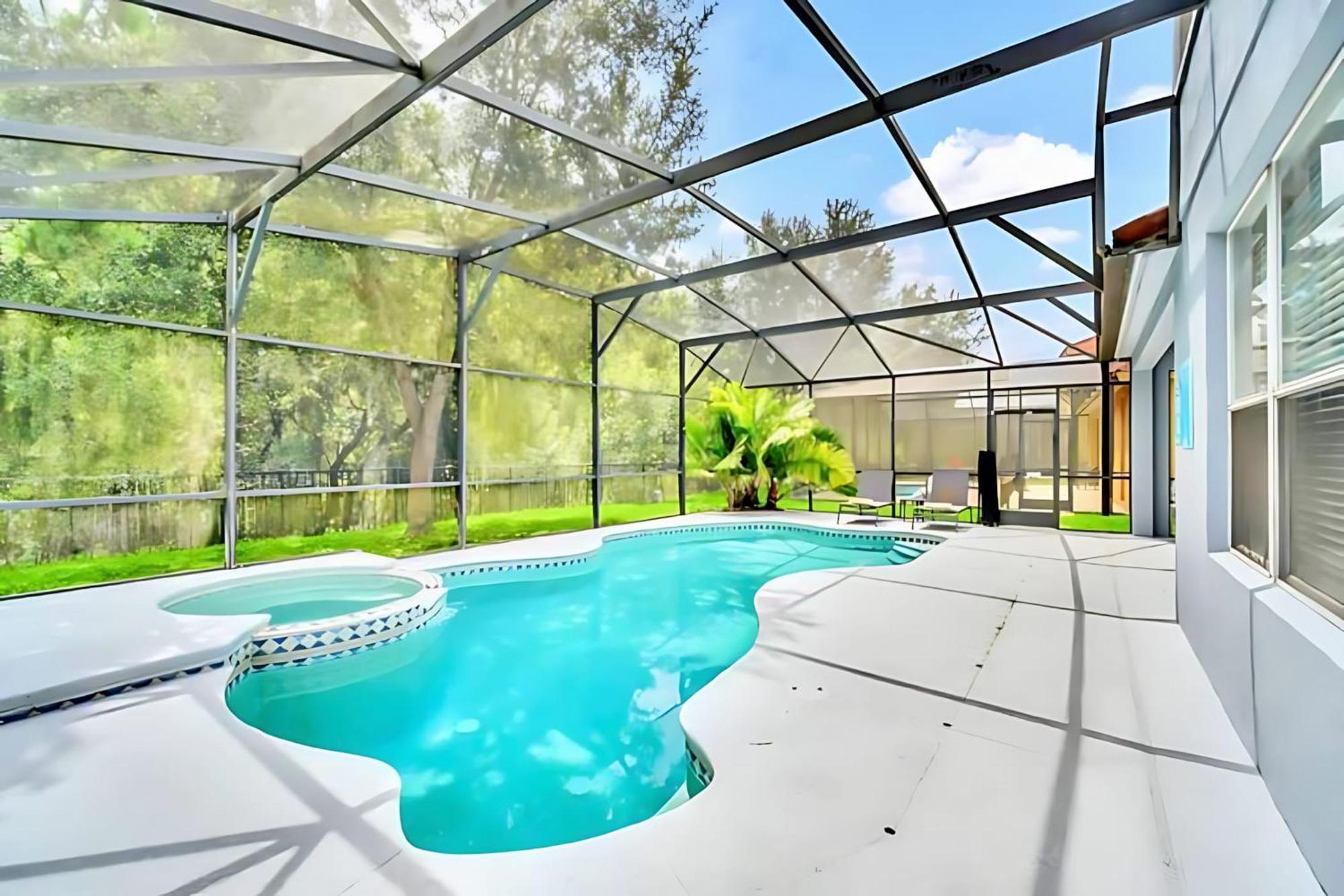 6Br Resort Home Near Disney - With Private Pool Hot Tub And Games Room Kissimmee Eksteriør bilde